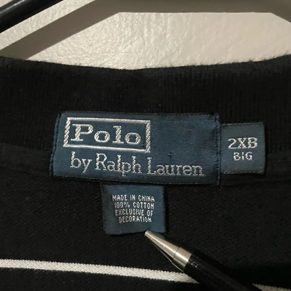VINTAGE Polo Ralph Lauren short sleeve collar shirt